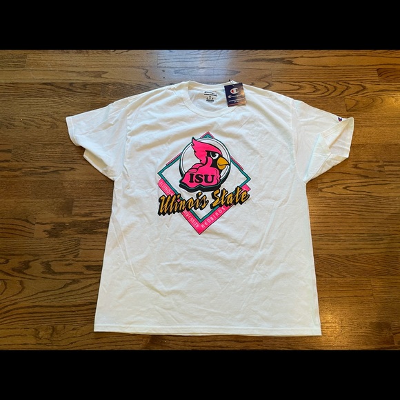 Illinois State Universiry ISU Retro Style Men's Extra Large T Shirt- Brand New! - Picture 7 of 8